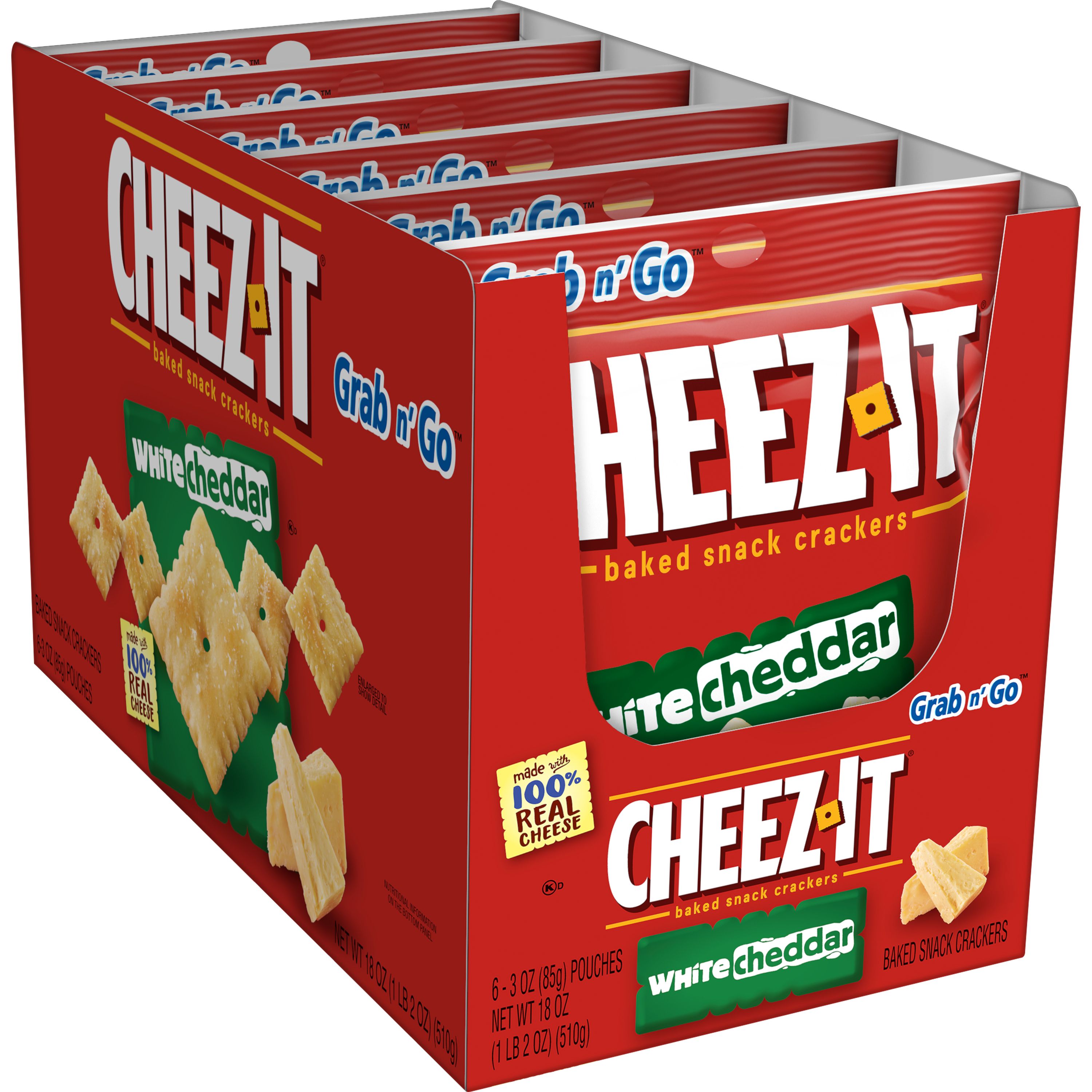 Cheez-It 3 oz White Cheddar 6/6ct 3oz